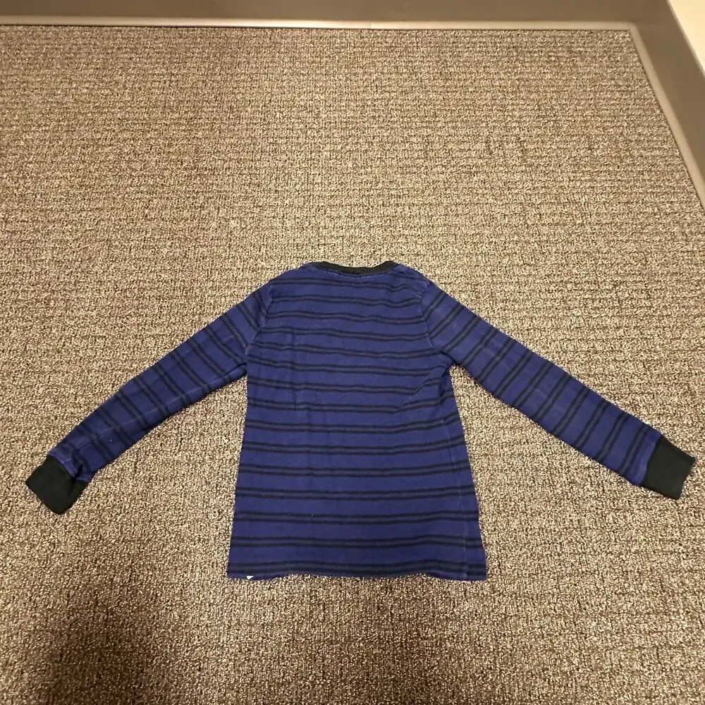 Polo Ralph Lauren Long Sleeve‎ Boys Size 6 Blue/Black Striped